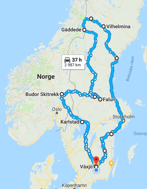 Vildmarksvägen 2018 | Ringsholm på väg!